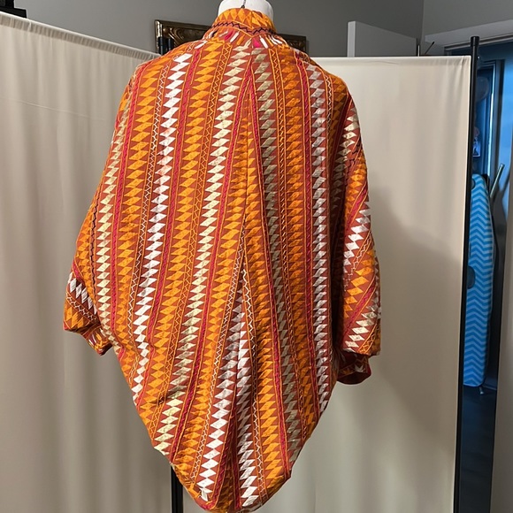 Multi-Color Cacoon Jacket - Picture 3 of 10